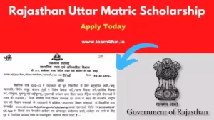 Uttar Matric Scholarship