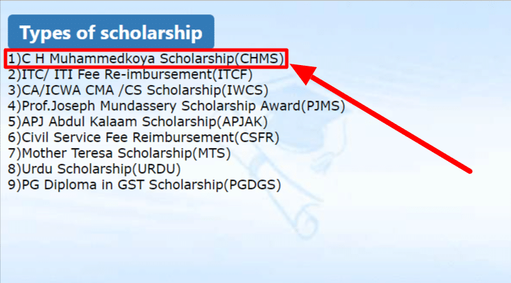 DMW-Scholarship scholarship option