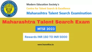 Maharashtra Talent Search Exam 2023