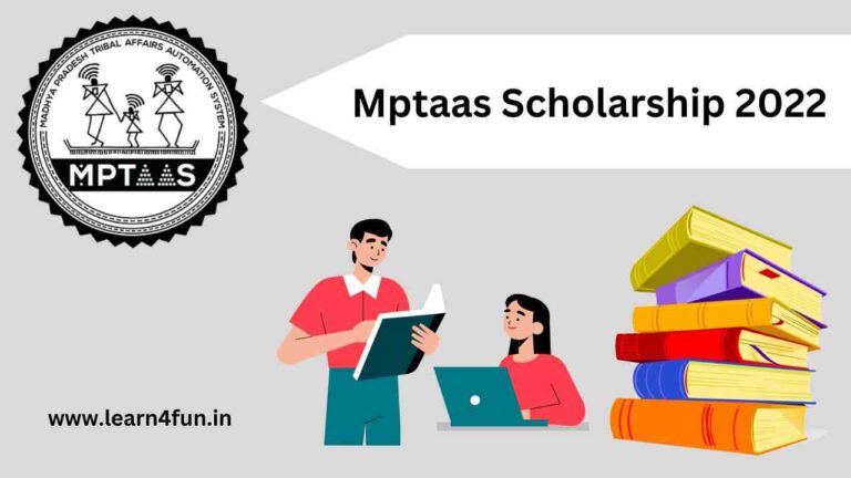 Mptaas Scholarship 2022