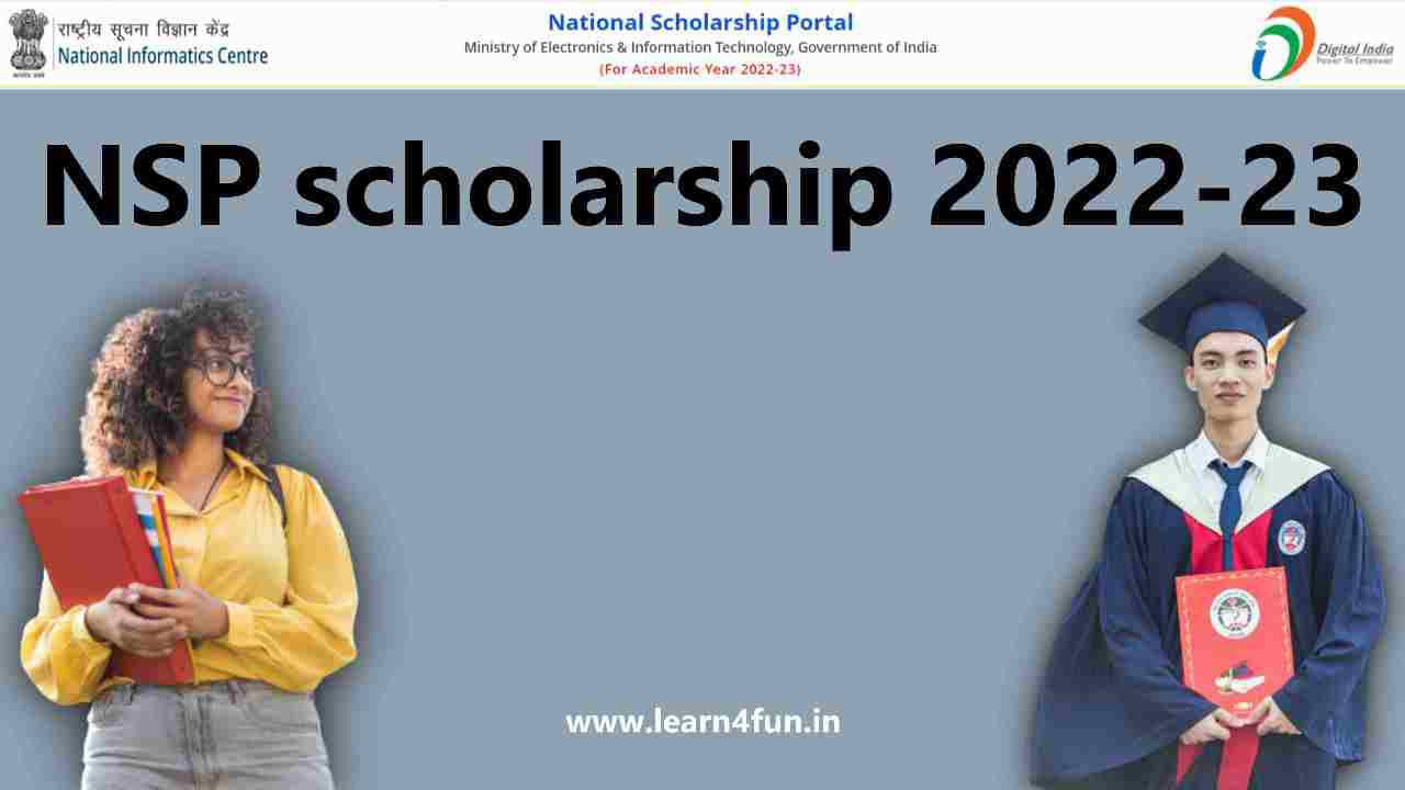 Nsp Scholarship 2023 24 Apply Online Check Nsp Status